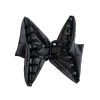 Gray Claw Clip with Romantic Heart Pattern