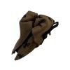 Coffee Claw Clip with Linen Bow