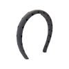 HB004-01 Gray Headband with Heart Dot