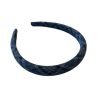 HB011-02 Blue Classic Plaid Headband