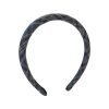 HB012-01 Gray Classic Plaid Headband