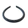 HB012-02 Gray Classic Plaid Headband