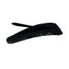 Black Plaid Snap Hair Clip