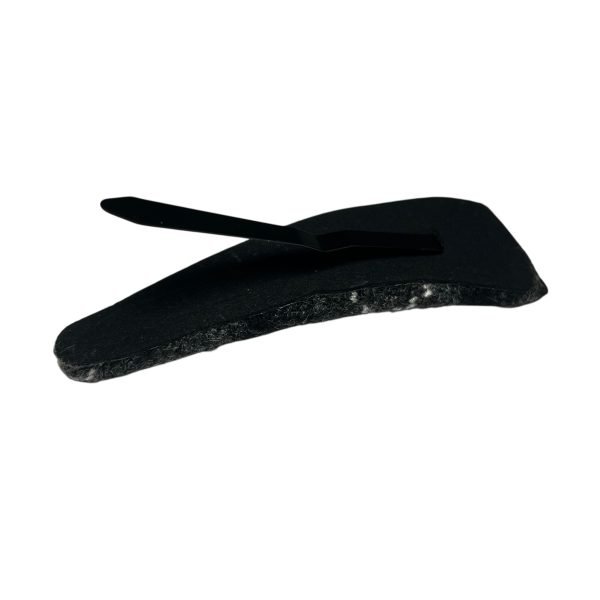 Black Plaid Snap Hair Clip