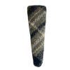 Gray Plaid Snap Hair Clip