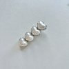 Pearl Heart-shaped Hair Clip