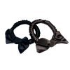 Black & Brown Bow Hair Tie Set