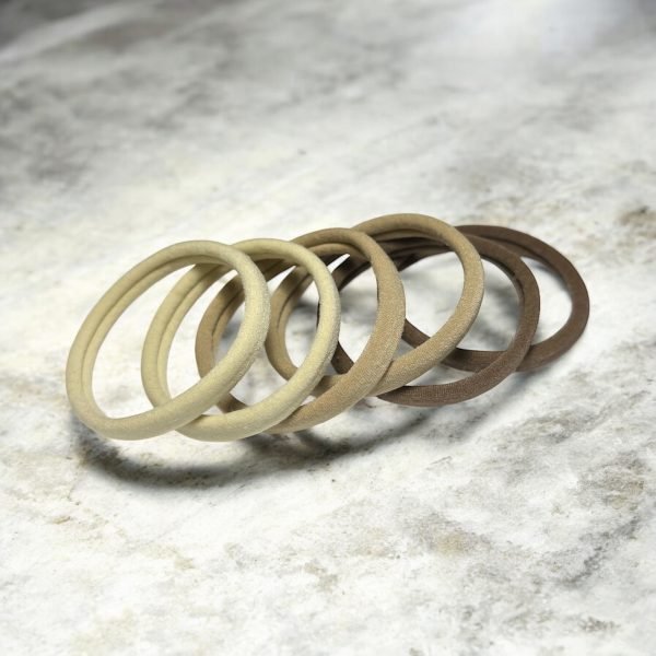 Earth Tone Hair Tie Set