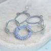 Powder Blue Ocean Hair Tie Set