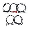 Black Bow Hair Tie Set