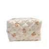 Sweet Bear Satin Makeup Bag