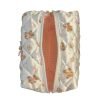 Sweet Bear Satin Makeup Bag