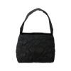 SB002-01 Black Heart Quilted Shoulder Bag