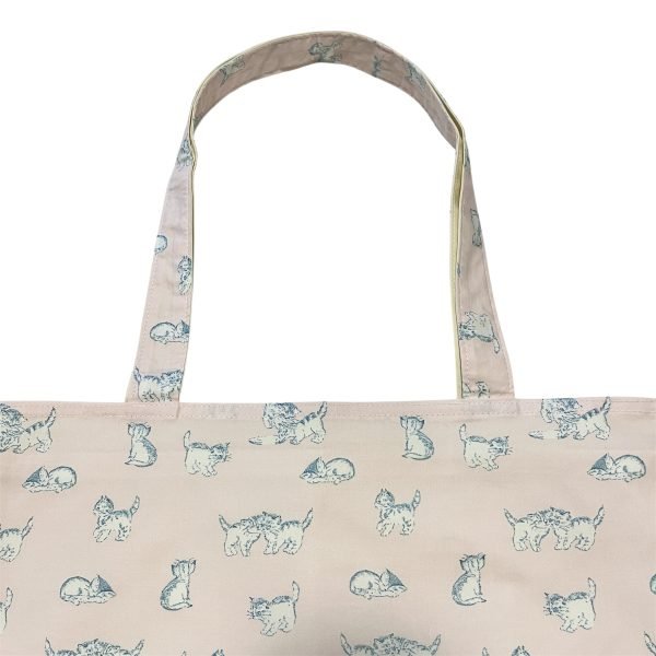 Pink Cat Tote Bag