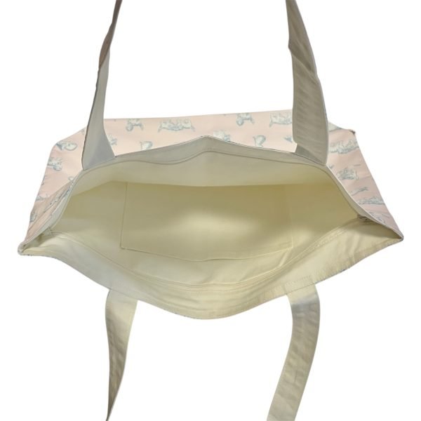Pink Cat Tote Bag