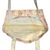 Vintage Pink Floral Tote Bag